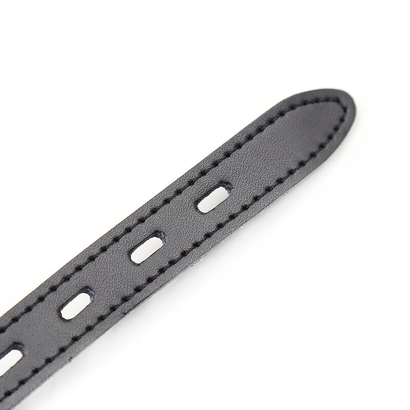 OHMAMA FETISH - GAG DE BOLA DE SILICONE COM CINTO DE COURO (CADEADO INCLUÍDO) - Image 4