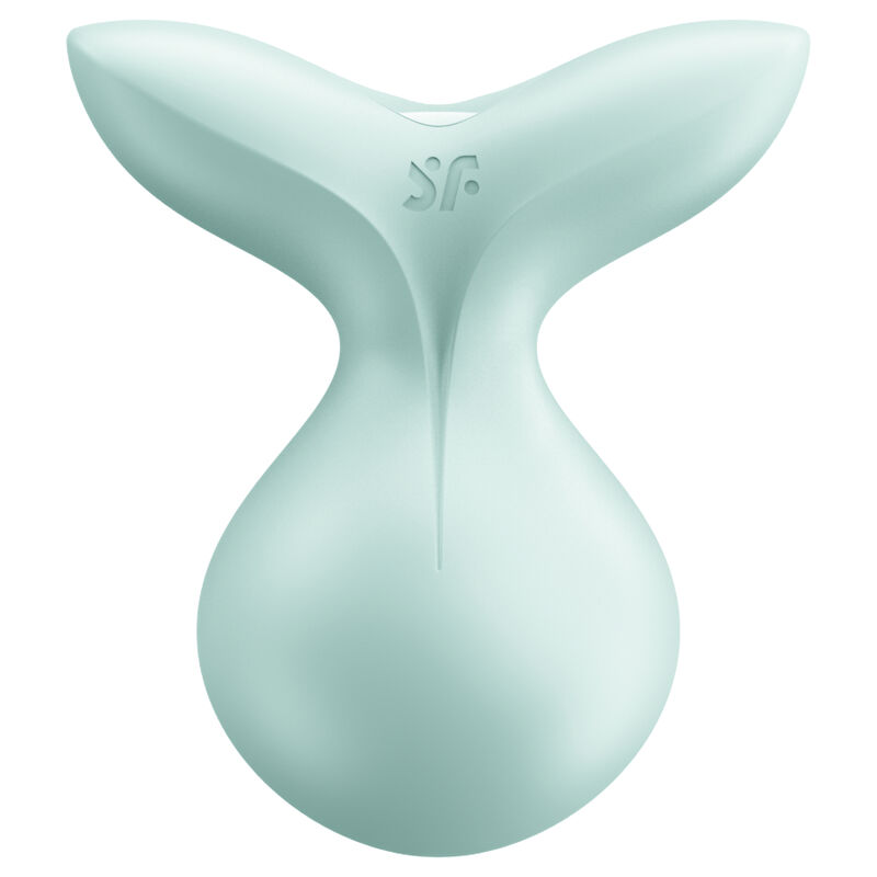 SATISFYER VIVA LA VULVA 3 LAY-ON VIBRATOR - GREEN