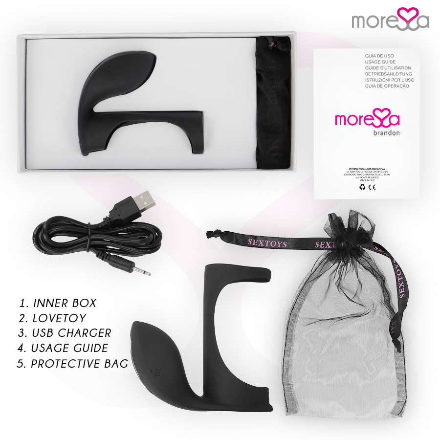 MORESSA - ANEL VIBRADOR BRANDON COM TAMPA - Image 6