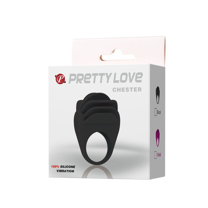 PRETTY LOVE - ANEL VIBRADOR PRETO CHESTER PRETO - Image 9