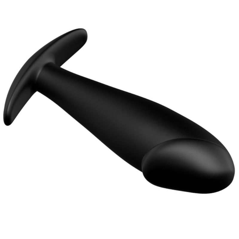 PRETTY LOVE - SILICONE ANAL PLUG FORMA DE PÊNIS E 12 MODOS DE VIBRAO PRETO - Image 8