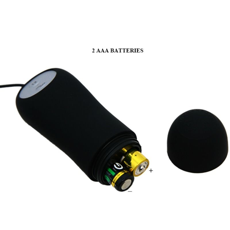 PRETTY LOVE - PLUG ANAL NCORA FORMA SILICONE 12 MODOS DE VIBRAO PRETO - Image 3