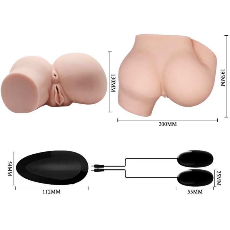 CRAZY BULL - BUNDA COM VAGINA E NUS REALISTAS E VIBRAO - Image 14