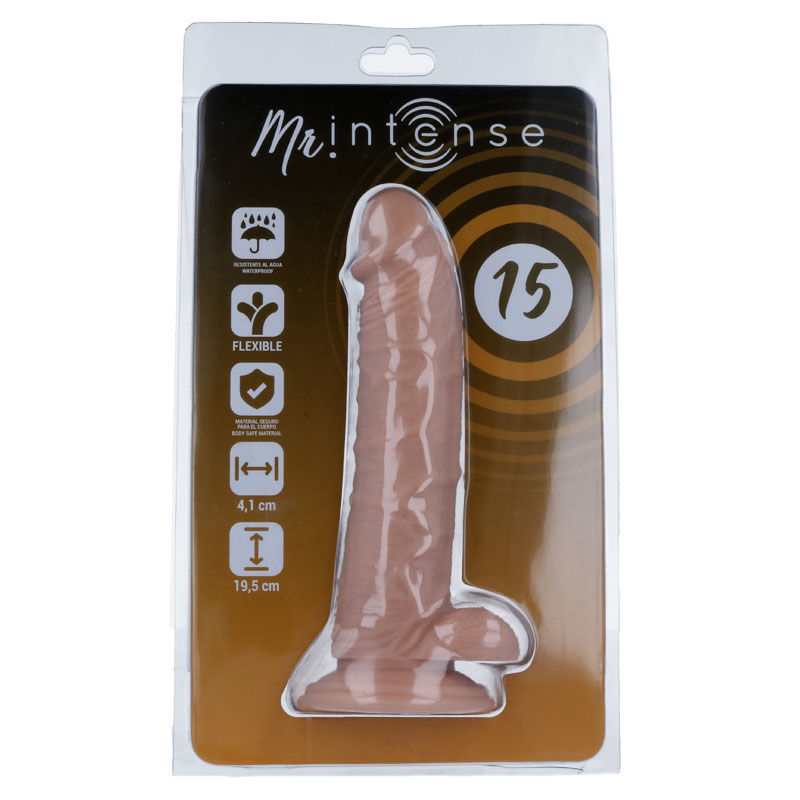 MR INTENSE - 15 PÊNIS REALÍSTICO 19.5 CM -O- 4.1 CM - Image 4