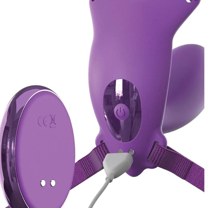 FANTASY FOR HER - ARNES MARIPOSA G-SPOT CON VIBRADOR, RECARGABLE & CONTROL REMOTO VIOLETA - Image 3