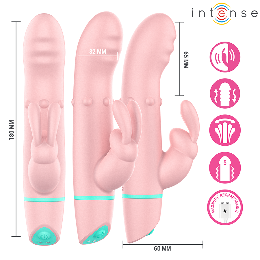 INTENSE - ALVIN RABBIT STIMULATOR & ROLLING VIBRATOR + OSCILANTE - Image 4