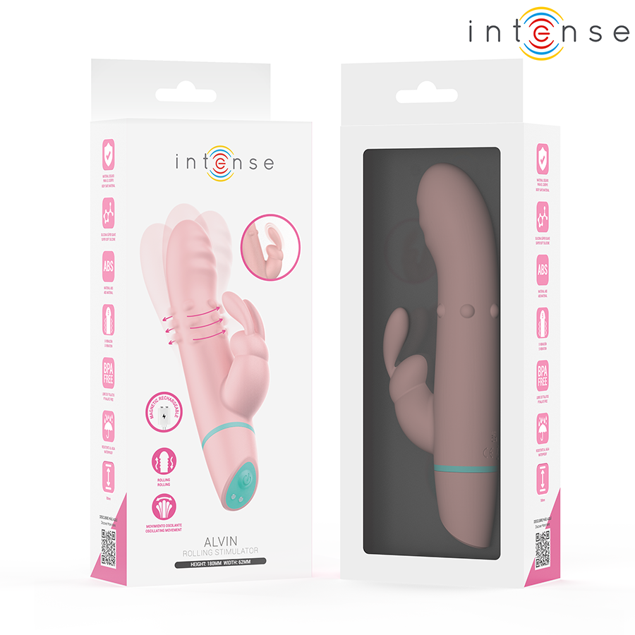 INTENSE - ALVIN RABBIT STIMULATOR & ROLLING VIBRATOR + OSCILANTE - Image 3