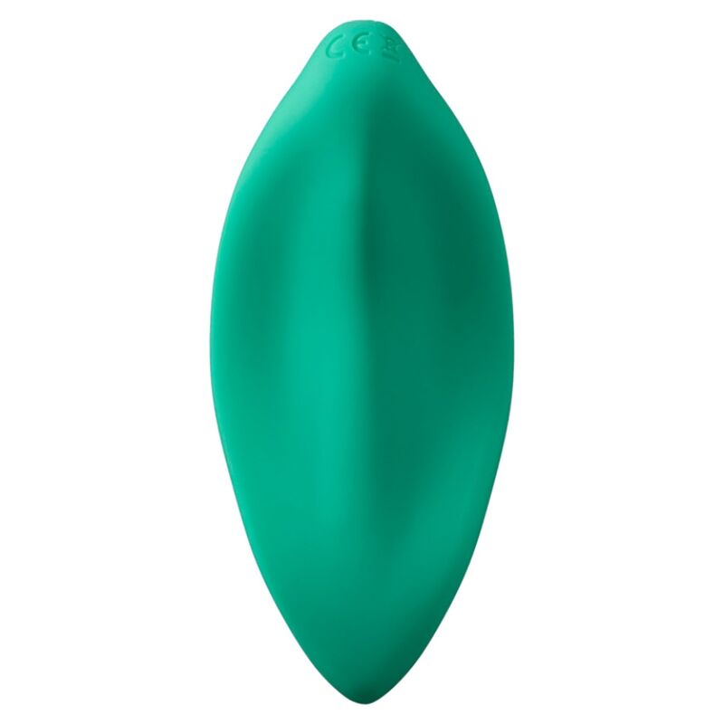 ROMP - WAVE VIBRADOR ESTIMULADOR DE CLÍTORIS FORMA ERGONÓMICA VERDE AGUA - Image 3