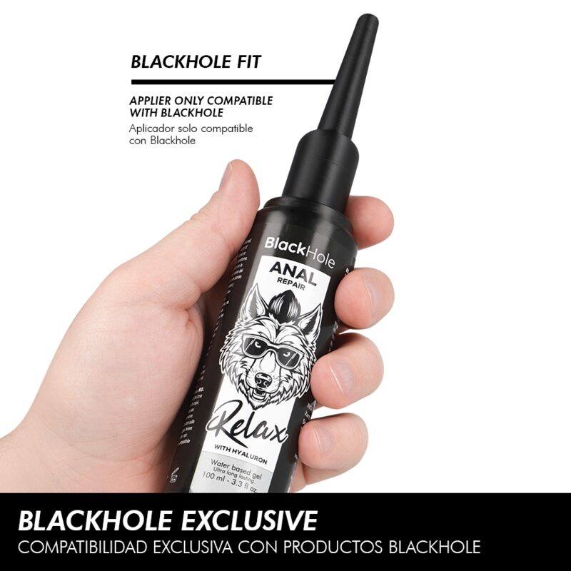 BLACK HOLE - APLICADOR DE LUBRIFICANTE ANAL TAMANHO G 100 ML - Image 5
