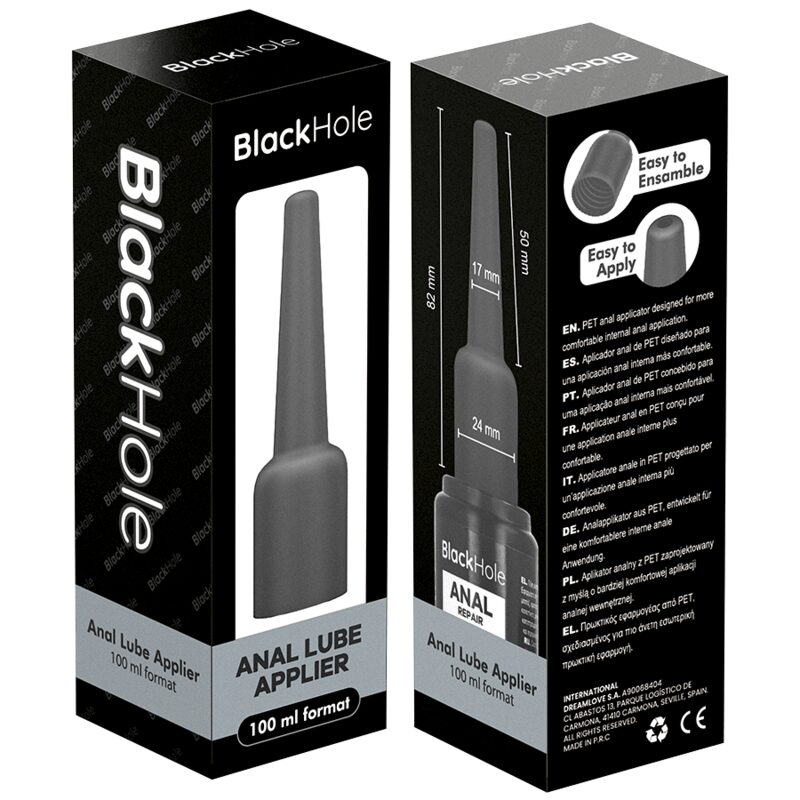 BLACK HOLE - APLICADOR DE LUBRIFICANTE ANAL TAMANHO G 100 ML - Image 3