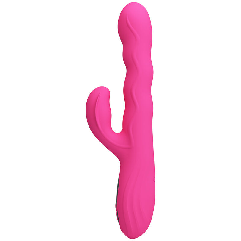 PRETTY LOVE - WINTERS VIBRADOR RABBIT MULTIFUNCIÓN CON PANTALLA LED ROSA - Image 3