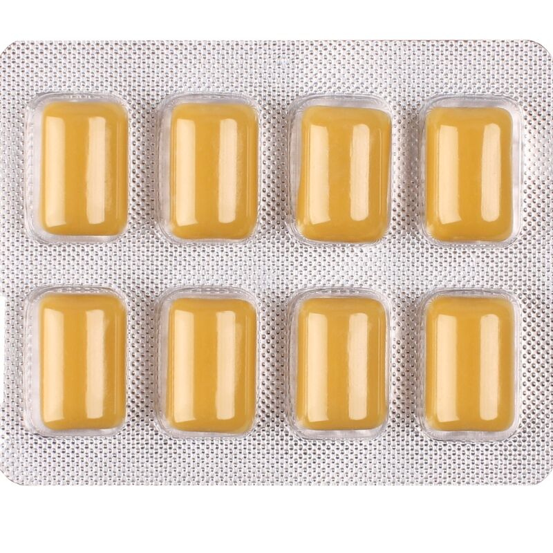 WUG on – El chicle funcional con cafeína y guaraná sabor menta & vainilla BLISTER 8 UDS - Image 4