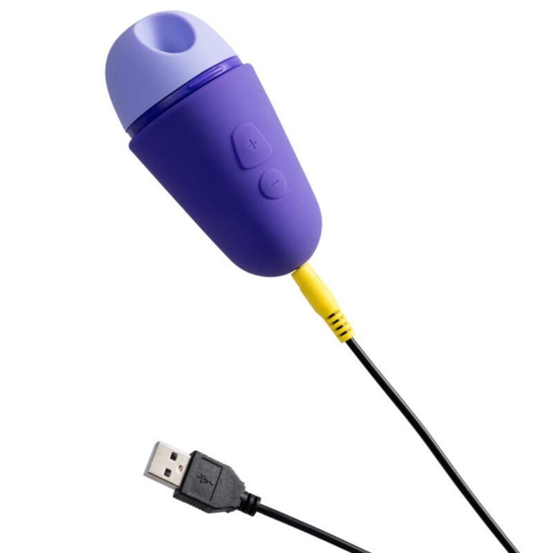 ROMP - FREE ESTIMULADOR DE CLÍTORIS CON TAPA 10 NIVELES RECARGABLE MORADO - Image 4