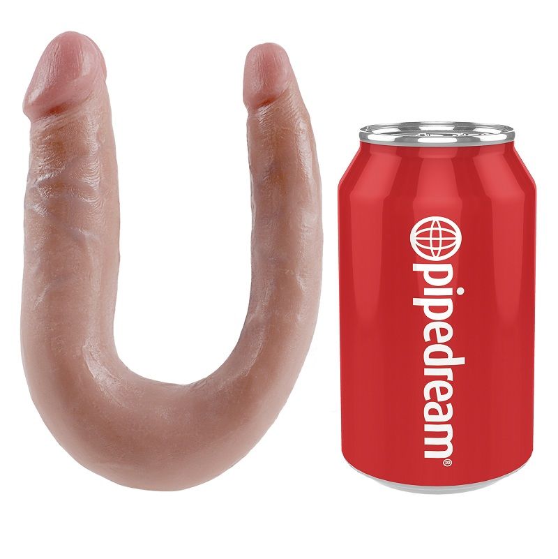 KING COCK - DILDO DOBLE PENETRACIÓN 12.7 CM NATURAL - Image 3