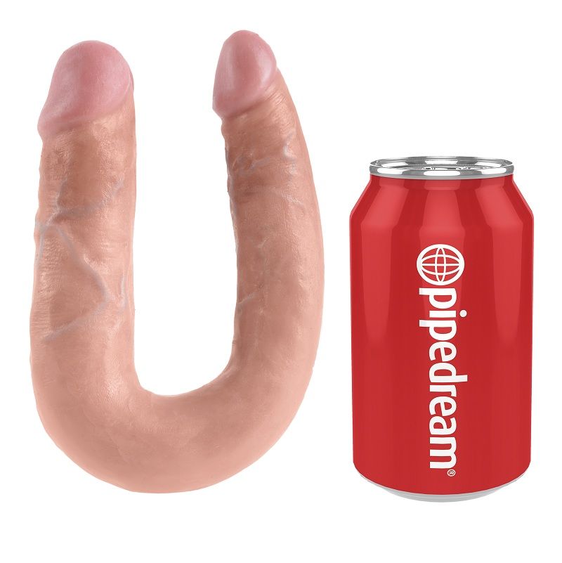 KING COCK - DILDO DOBLE PENETRACIÓN 13.9 CM NATURAL - Image 3