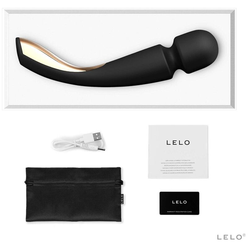 LELO - SMART MEDIUM WAND 2 MASSAGER PRETO - Image 3