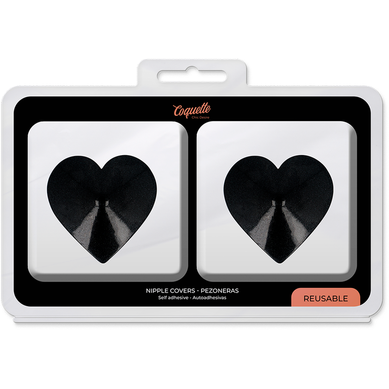 COQUETTE CHIC DESIRE - CAPAS DE BICOS BLACK HEARTS - Image 2