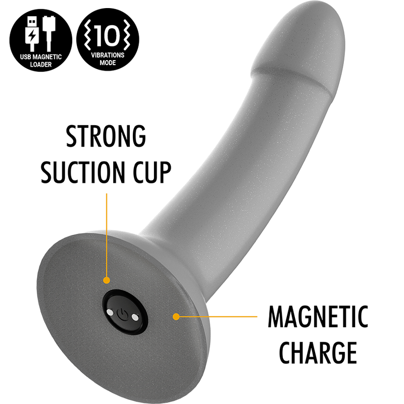 MYTHOLOGY - RUNE MAJESTIC DILDO S - VIBRADOR WATCHME TECNOLOGIA SEM FIO COMPATÍVEL - Image 2