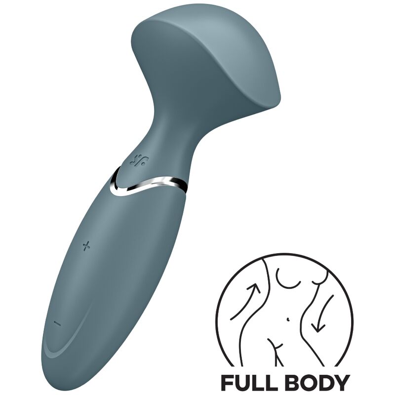 SATISFYER MINI WOND-ER - CINZA