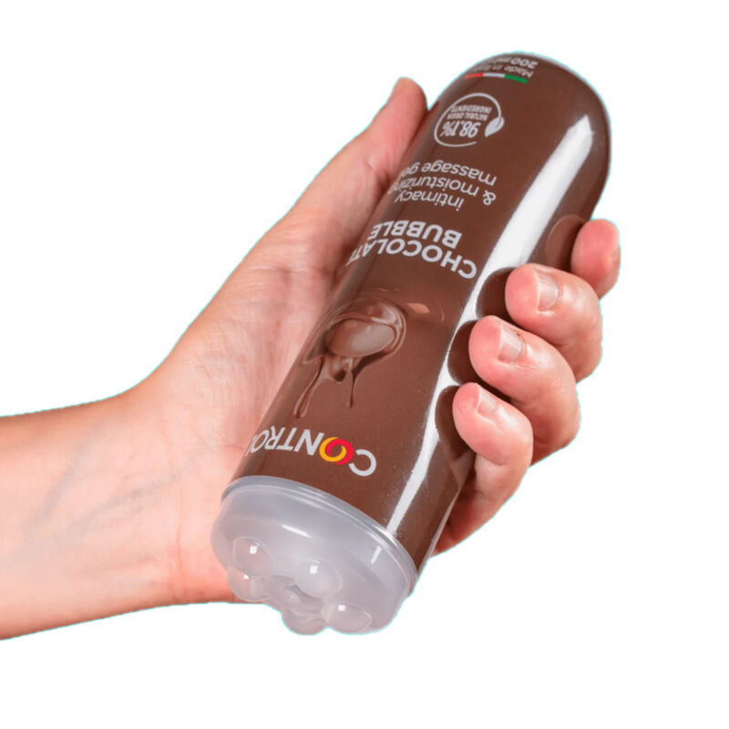 CONTROL - GEL DE MASSAGEM 3 EM 1 BOLHA DE CHOCOLATE 200 ML - Image 2