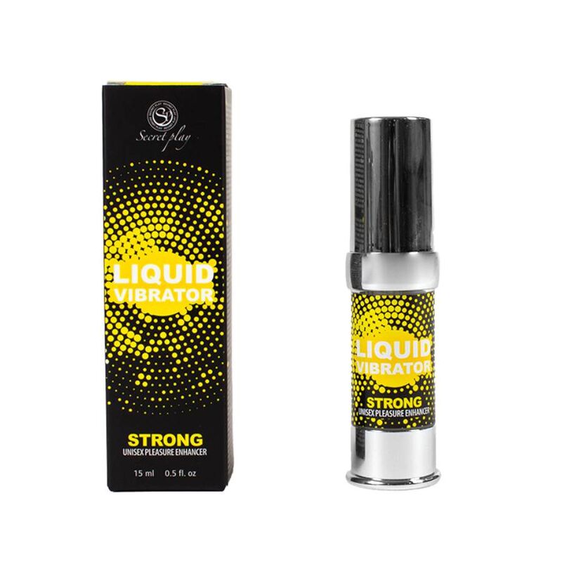 SECRETPLAY - LIQUID VIBRADOR ESTIMULADOR UNISEX FORTE 15 ML - Image 4