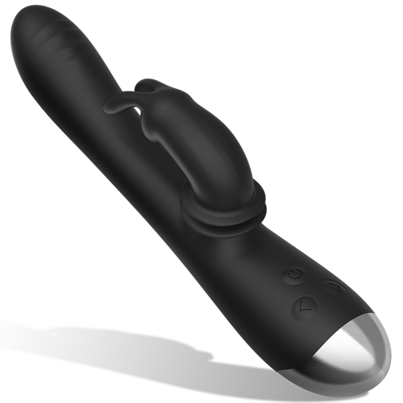 BLACKSILVER - DJ. ESTIMULADOR DE COELHO DE SILICONE RECARREGÁVEL ADAM PRETO - Image 2