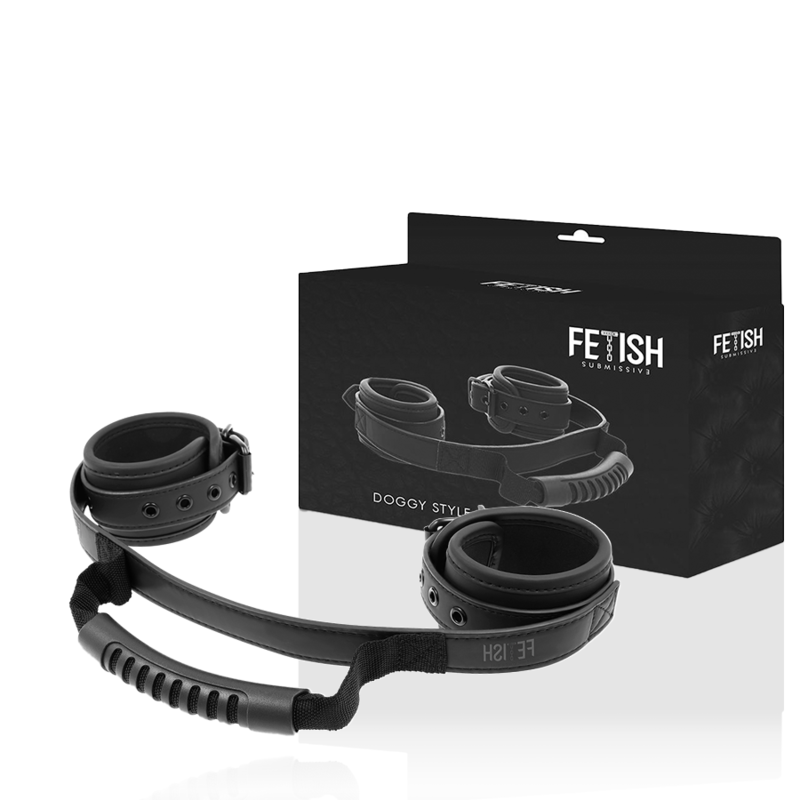 FETISH SUBMISSIVE - ALGEMAS DE FORRO DE NOPRENE COM ALÇA - Image 2