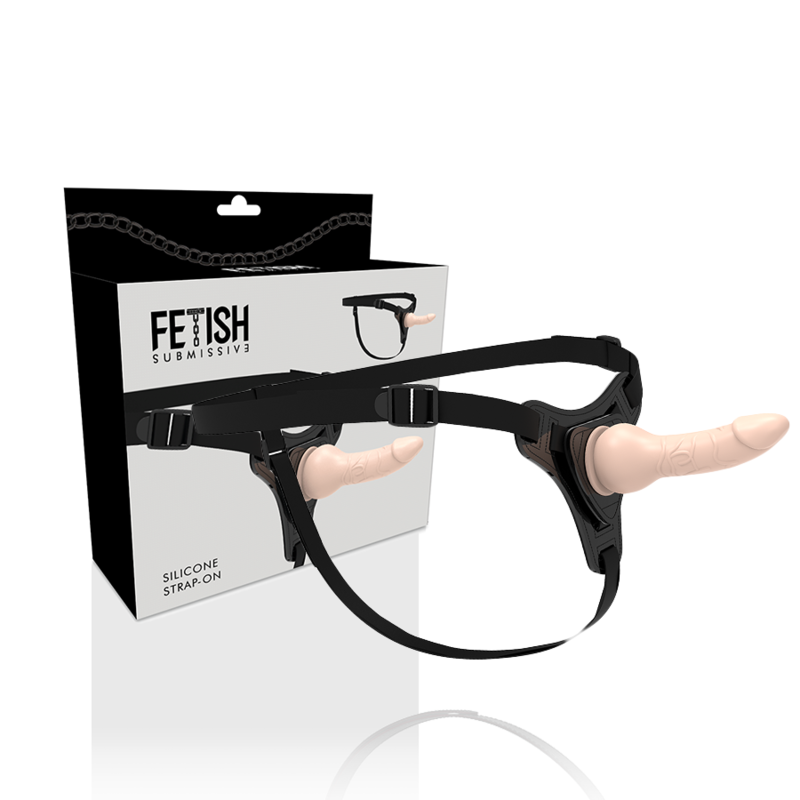 FETISH SUBMISSIVE HARNESS - SILICONE CARNE REALISTA 16CM - Image 4