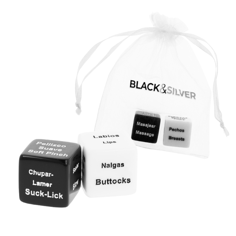 BLACK&SILVER - DADOS PARA CASAIS ES/EN - Image 2