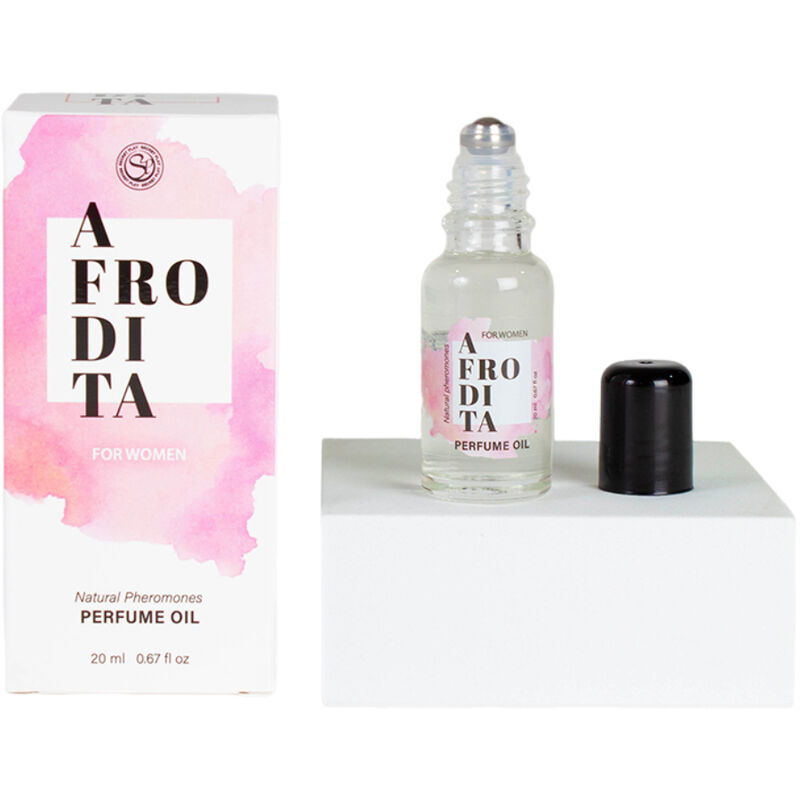 SECRETPLAY - AFRODIS PERFUME EM ÓLEO COM FEROMÔNIOS PARA MULHERES 20 ML - Image 3