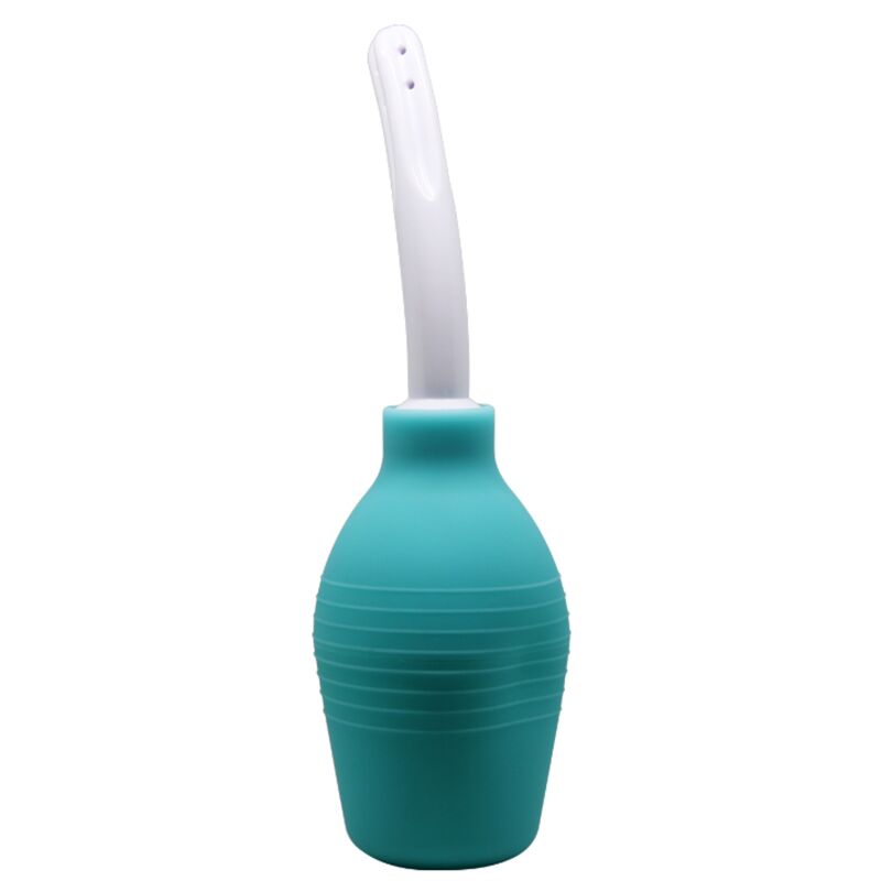 MR PLAY - CHUVEIRO DE BORRACHA ANAL PEAR AZUL - Image 2