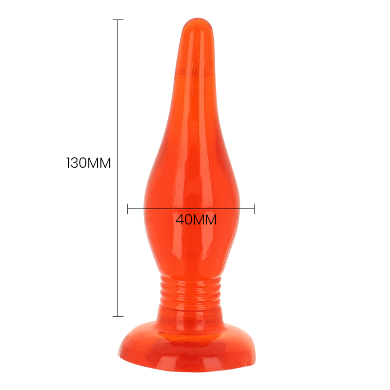 BAILE - PLUG ANAL SOFT TOUCH VERMELHO 14.2 CM - Image 5