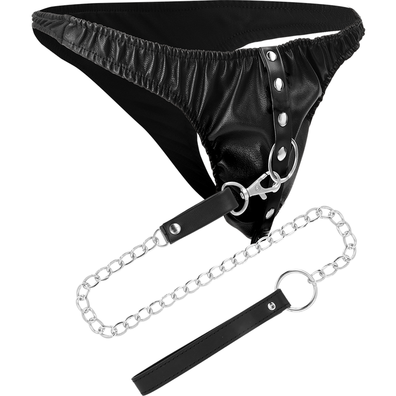 DARKNESS - TANGA DE SUBMISSÃO COM CORRENTE DE METAL - Image 5