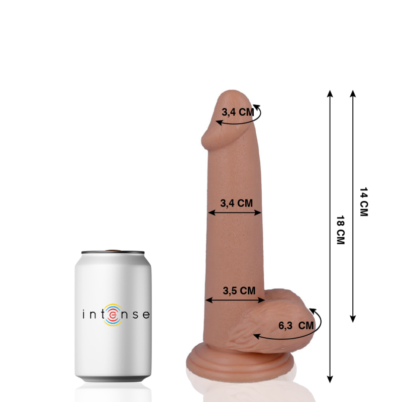 MR INTENSE - 10 REALISTIC PENIS 18 CM -O- 3.4 CM - Image 6