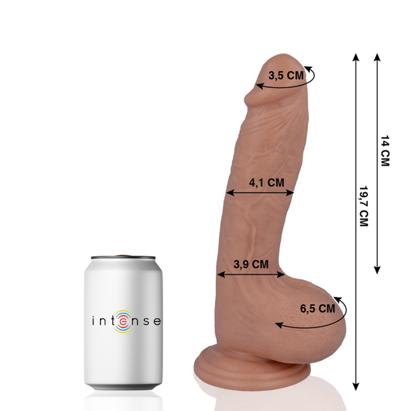 MR INTENSE - 17 PÊNIS REALÍSTICO 19.7 CM -O- 4.1 CM - Image 4