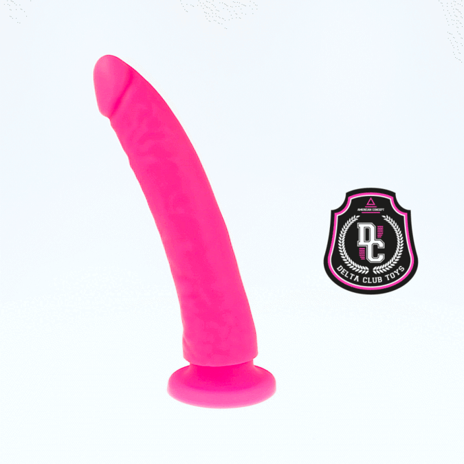 DELTA CLUB -TOYS DILDO MÉDICO ROSA SILICONE 20 CM -O- 4 CM - Image 2