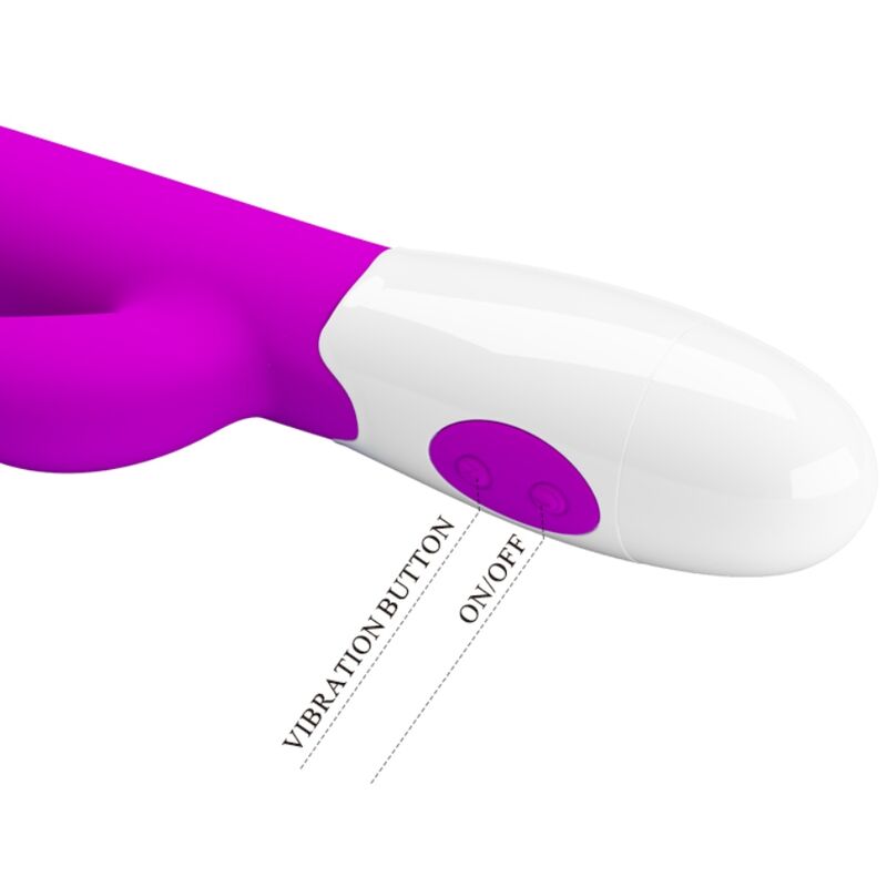 PRETTY LOVE - CENTAUR VIBRATOR RABBIT 30 MODOS DE VIBRAÇÃO ROXO - Image 4