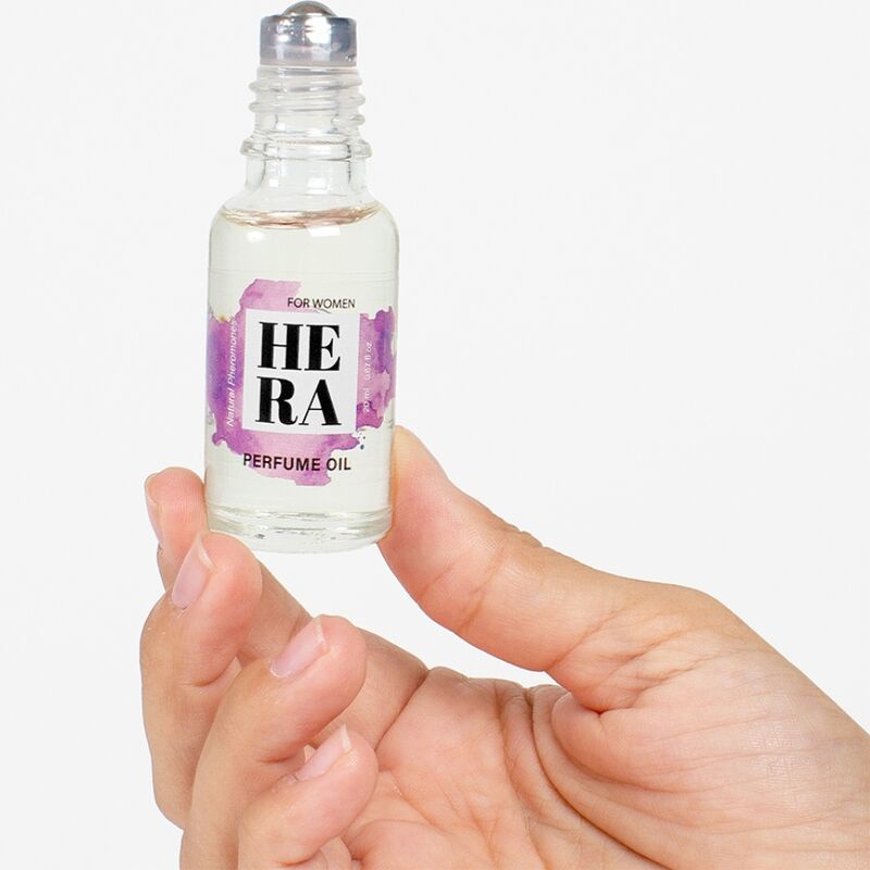 SECRETPLAY - HERA PERFUME NATURAL FEROMONAS EM ÓLEO PARA MULHERES 20 ML - Image 3