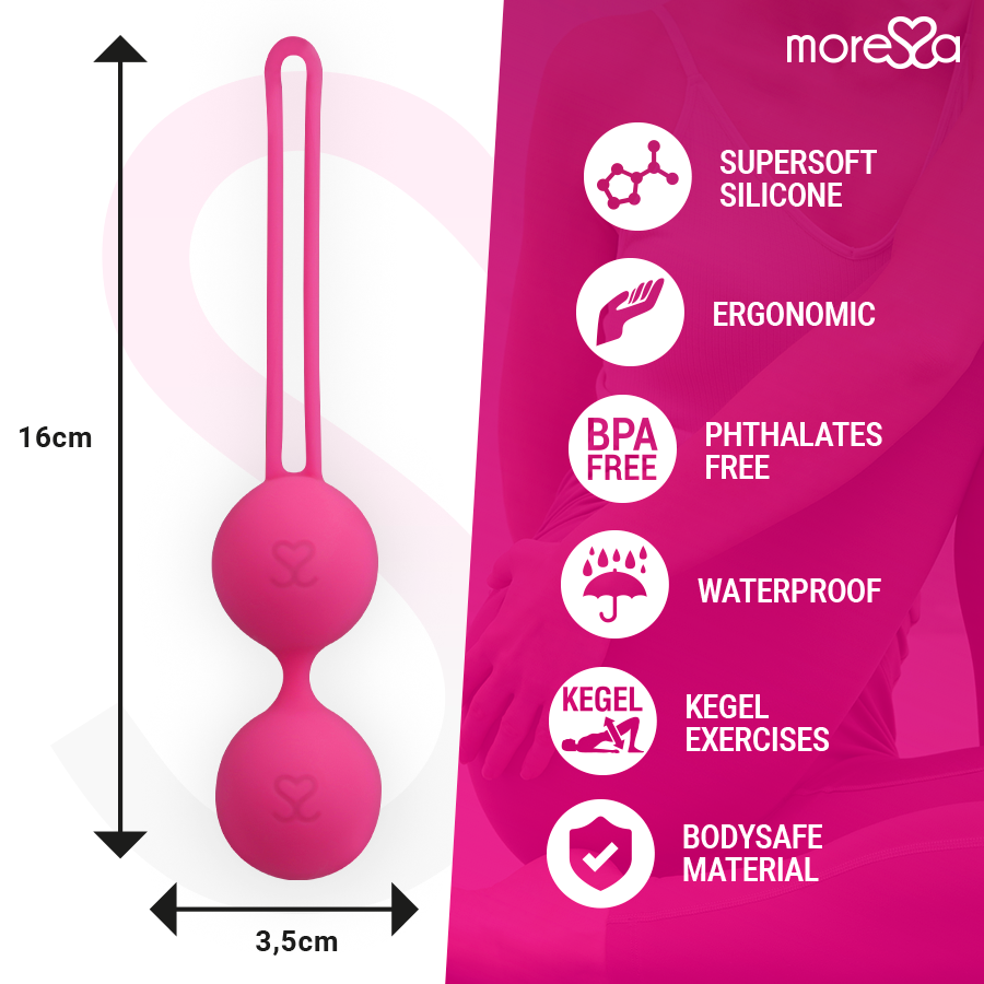 MORESSA - OSIAN DOIS SILICONE PREMIUM ROSA - Image 5
