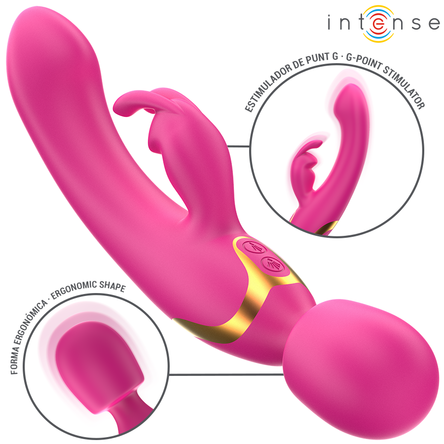 INTENSE - VIBRADOR DUPLO WINONA COELHO E VARINHA - Image 2