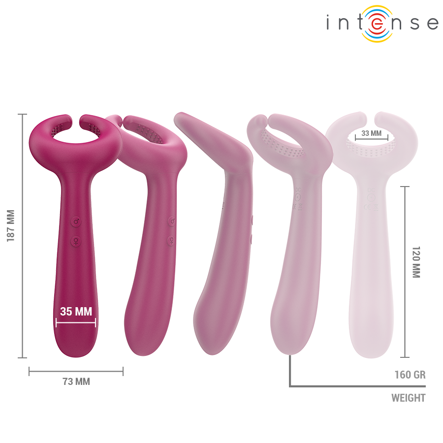 INTENSE - VIBRADOR DE CASAL INCLUSIVO ROWAN - Image 5