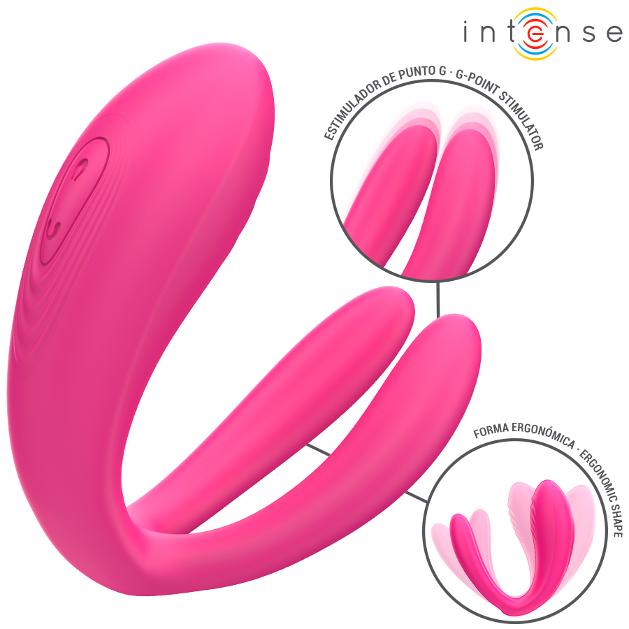 INTENSE - JULIA VIBRADOR DUPLO COM CONTROLE REMOTO - Image 5
