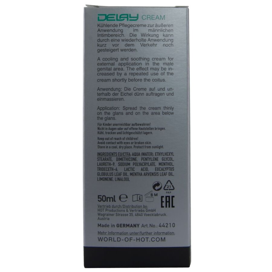HOT - CREME RETARDANTE 50 ML - Image 5