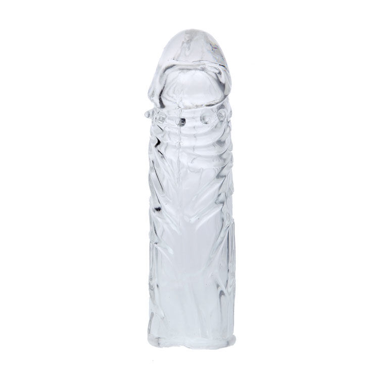 BAILE - CAPA PARA PÉNIS SILICONE TRANSPARENTE 13 CM - Image 7