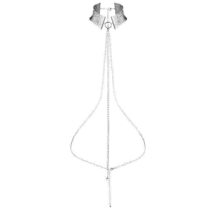 BIJOUX - DÉSIR MÉTALLIQUE COLAR METLICO DE PRATA - Image 3