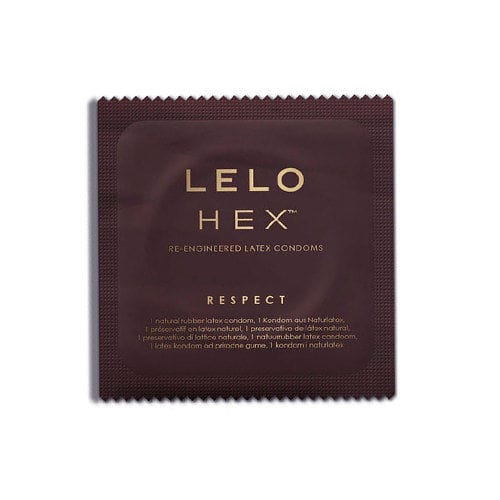 LELO HEX CONDOMS RESPECT XL 3 PACK - Image 2