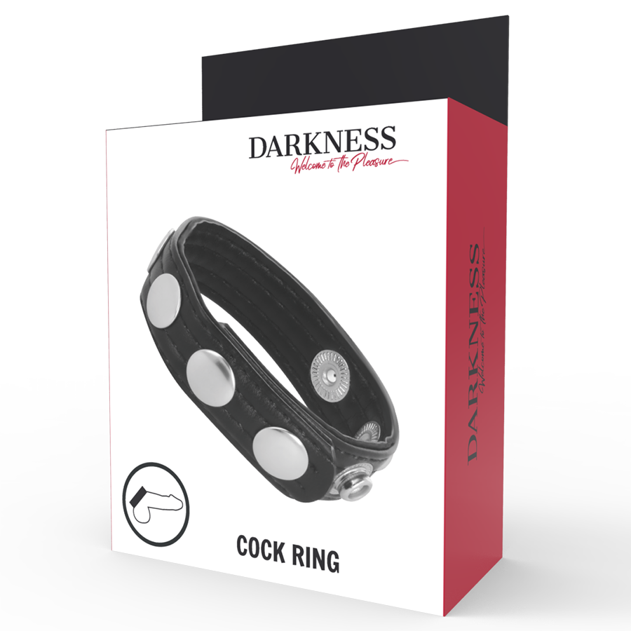 DARKNESS - ANEL DE EREO DE COURO - Image 3