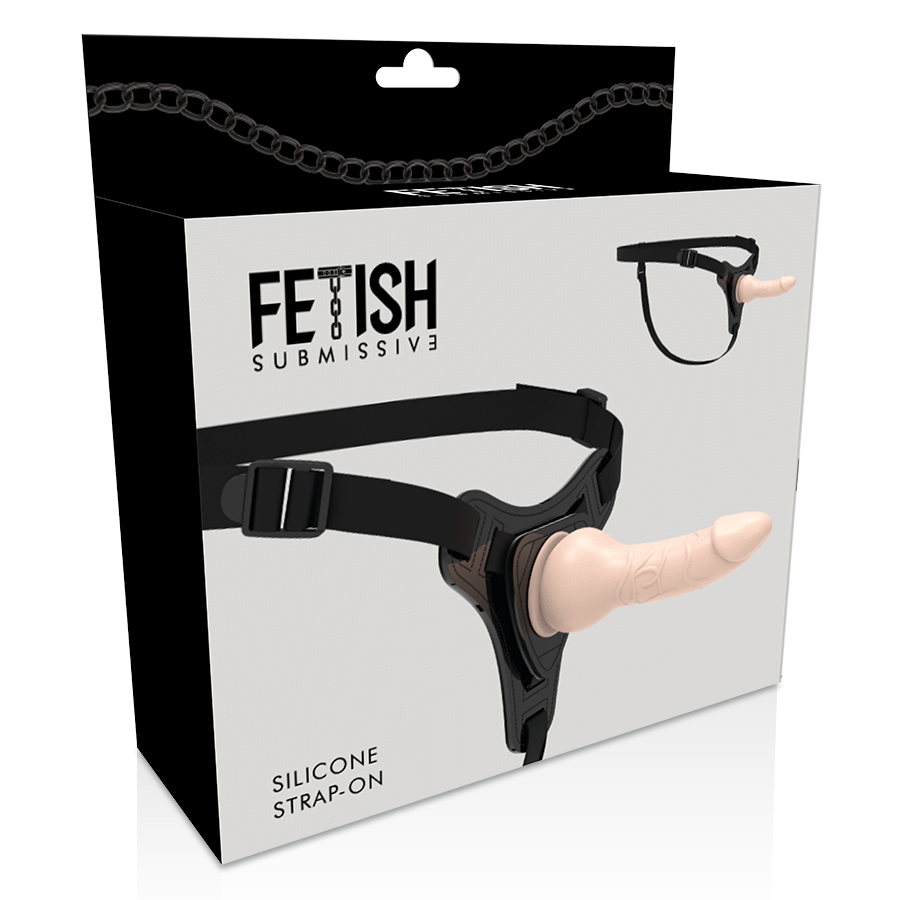 FETISH SUBMISSIVE HARNESS - SILICONE CARNE REALISTA 16CM - Image 5