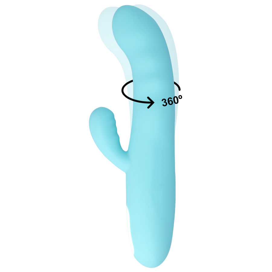 MIA - VIBRADOR GIRATÓRIO EIFFEL TURQUOISE BLUE - Image 4