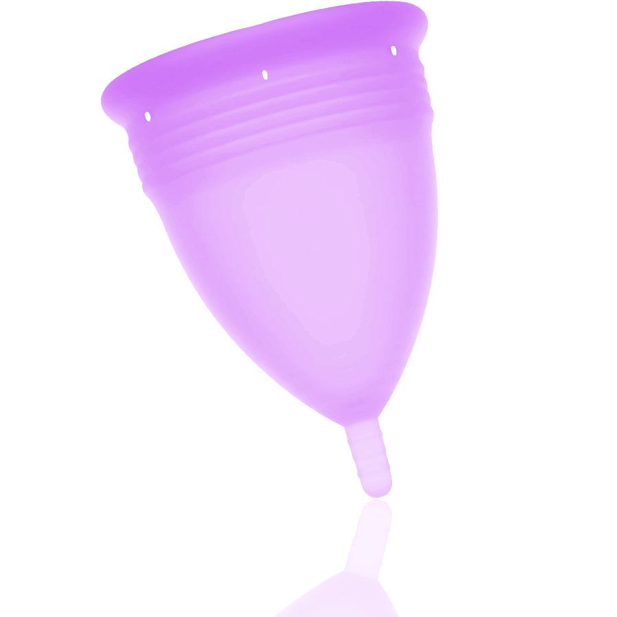 STERCUP - COPO MENSTRUAL DE SILICONE FDA LILAC - TAMANHO L - Image 3